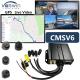 4CH Dual SD Card Mobile DVR Mini Size Car Black Box in Vehicle CCTV 4G GPS MDVR