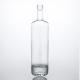 Unique Glass Collar Material Long Neck Spirit Bottle for Whisky Vodka Tequila Gin Rum