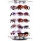 20 Frames Acrylic Rotating Sunglasses Display Stand Eyewear Holder
