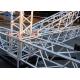 Silver Concert Stage Lighting Truss With Square Triangle Circle Shape Aluminium Alloy Truss Frame Design
