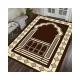 Islamic Ramadan Thick Praying Rug 450g for Living Room Home and Muslim Prayer Blanket
