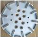 250mm Concrete Grinding Plate Grit 30 Soft Bond For Wet / Dry Grinding