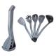5-Piece Compact Nesting Kitchen Utensil Set SS Kitchen Tools for Hassle-Free Cooking