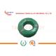 Solid Type K Thermocouple Wire 0.2 mm with PTFE PFE insulation green and white color yellow and red