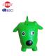 Inflatable Dog Space Hopper , Green Hopper Ball 52*47*25cm Plastic Bags / Box Packing