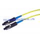 MU Optical Fiber Patch Cord LSZH High Strength Aramid Yarn Low Insertion Loss