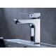 ROVATE Counter Mounted Brass Bathroom Sink Mixer Single Zinc Handle