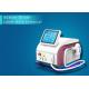 12 * 20mm Big Spot Size Laser Hair Removal Equipment White Color 1 Year Warranty