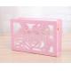 Pink Wedding Napkin Holders 15 X 4 X 10 Cm , Stand Up Napkin Holder Stand Rack