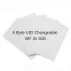 UID Changeable PVC Rewritable RFID Card smart ISO 14443A ISO 15693 RFID Card