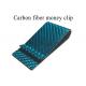 Multi Color Thermal Shock Resistant Real Carbon Fiber Money Clip