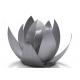 Modern Decoration Lotus Sculpture Stainless Steel With Sandblasting Craft