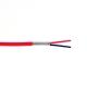 AFPF FEP Insulated Shielded Thermocouple Compensating Cable For Sensors