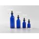 OEM / ODM Frosted Glass Lotion Bottles With Pump 120ml 100ml 60ml 40ml