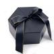 Chirstmas Wedding Anniversary Gift Boxes Cardboard Paper Hexagon With Ribbon