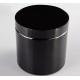 100ml 150ml 200ml Cream Jar Amber Black Pet Plastic With White Black Lid