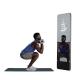 Multi Touch Digital Fitness Mirror , Floor Standing Interactive Workout Mirror