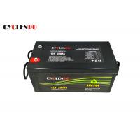 12v 250ah Rechargeable Lithium Marine Batteries 4S2P Low Self DIscharged High Power