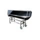 Size Customized Morgue Refrigeration Units Stainless Steel Practical Corpse Cart With Cover