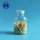 Sweets Baby Snacks Plastic Packaging Jar Round Small Mouth