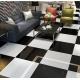Interior Tiles in Plain Super Black Glazed 60*60mm Big Slab Tile for Hotel Bathroom