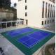 Plastic interlocking tiles is suitable for outdoor basketball ,tennis sport court, kindergarten and playground