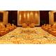Exquisite Orange Nylon Cosy Hand Tufted Living Room Carpet , Handmade Area Rugs