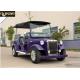 High Performance Classic Golf Cart 4 Passenger Electric Buggy Car With Purple Color