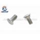 SS304 M8 Full Thread Square Neck Bolts 50mm Length carriage bolts