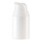 SGS Certified 50ml White Airless Lotion Bottle