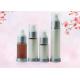 China supplier cosmetic packaging 15ml 30ml 50ml  vacuum pump bottle pearl white PP airless bottle