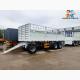 Space Frame Drawbar 30t Triaxles Cargo Container Trailer