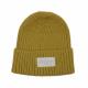 Common Fabric Knit Beanie Hats Custom Logo In Embroidery Pattern
