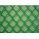 2mm 100-1200g/m2 Plastic Netting Mesh Square Aperture Mesh Green White Blue Color