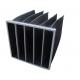 Recycled Washable Industrial Air Filters Large Flow Capacity Good Seal For HVAC System