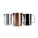 360ml Milk Frothing Pitcher Black Stainless Steel 18/8 Food Grade Test