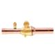 Refrigeration Control Compact ball Valve Brass -30degree For R22