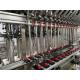 Automatic Piston Pump Hotel Shampoo Filling And Packaging Machine With PLC Control