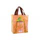 Recycled Woven Carry Bags Pp Material Glossy / Matt Lamination Eco Friendly