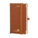 100GSM Ivory Paper Small Academic Planner 2023 Brown 2 Pages Per Week