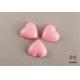 Durable EAS Hard Tag Pink Love Shape Apply To Quilt / Sheet / Clothing
