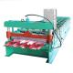 Color Metal Ibr 840 Roof Tile Roll Forming Machine Plc Control System