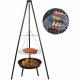 Adjustable Portable Backyard Cooking Stand for BBQ Rotisserie Tripod Outdoor