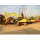 Yellow Komatsu Wheeled Excavator , 22 Ton Komatsu Excavators PC220LC-8