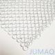 Decorative Stainless Steel Chainmail Ring Mesh Curtains Building Facades