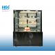 Commercial Baked Goods Cake Display Showcase R22 AC240V 50Hz Back Sliding Door