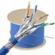China Factory CAT8 Ethernet Cable 1000ft High Speed 40Gbps 2000MHz SFTP 22AWG CAT8 LAN Cable