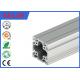 40 X 40 MM T Slot Aluminum Extrusion Rails Square Hollow OEM ISO / TS16949:2009