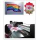 Two Print Head Digital Flag Printing Machine For Polyster Fabric Textile