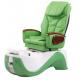 WT-8238 Green Hydraulic Reclining Pedicure Chair 220v -110V With Color Changing Light